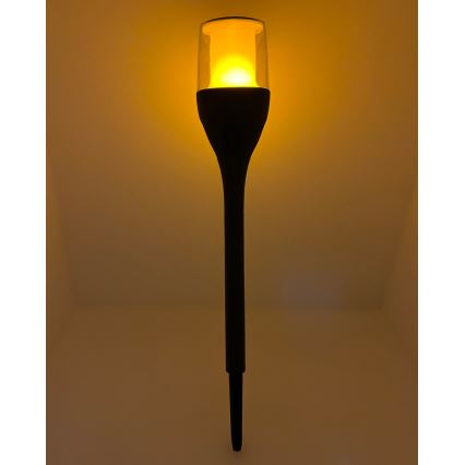LED-zonnelamp LED/1,2V 800 mAh IP44 zwart