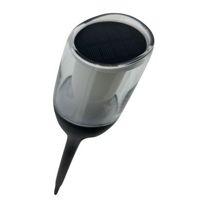LED-zonnelamp LED/1,2V 800 mAh IP44 zwart