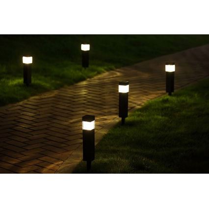 LED-zonnelamp MARTIN LED/1,2V 150 mAh IP44 zwart