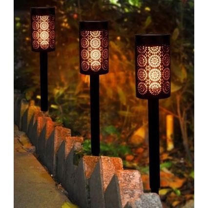 LED-zonnelamp met schemersensor LED/2V IP44 600 mAh