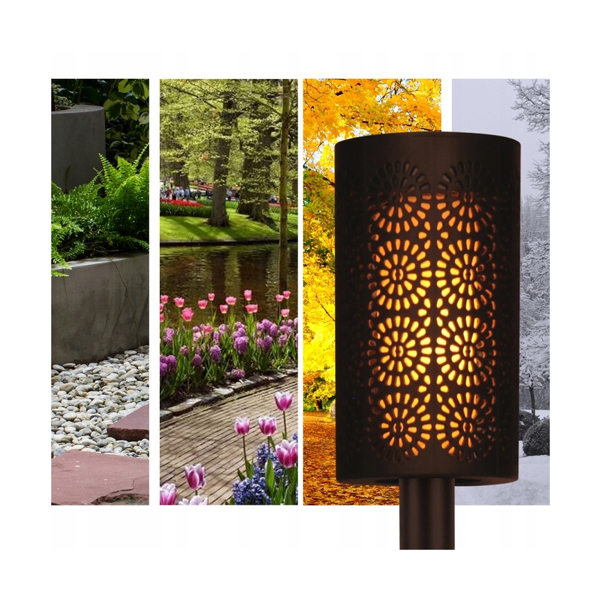 LED-zonnelamp met schemersensor LED/2V IP44 600 mAh