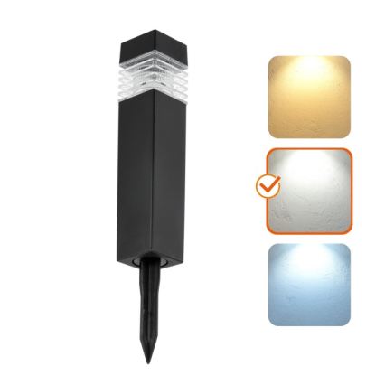 LED-zonnelamp met sensor AURORA LED/1xAAA 4000K IP44 100 mAh