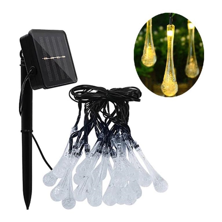 LED-zonneslinger met schemersensor 20xLED/0,72W/1,2V 600 mAh 4,7m IP44