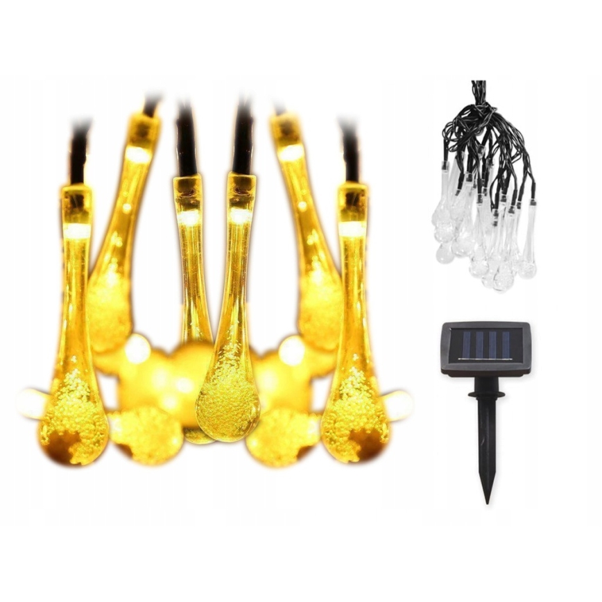 LED-zonneslinger met schemersensor 20xLED/0,72W/1,2V 600 mAh 4,7m IP44