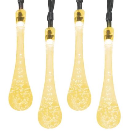 LED-zonneslinger met schemersensor 20xLED/0,72W/1,2V 600 mAh 4,7m IP44