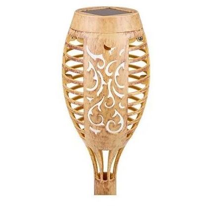 LED-zonnelamp MINISPARK BAMBOO LED/1,8W/5,5V IP44 600 mAh beige