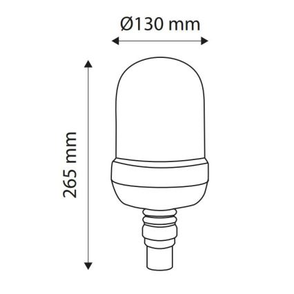 LED Zwaailicht LICHT LED H1 / 12-24V