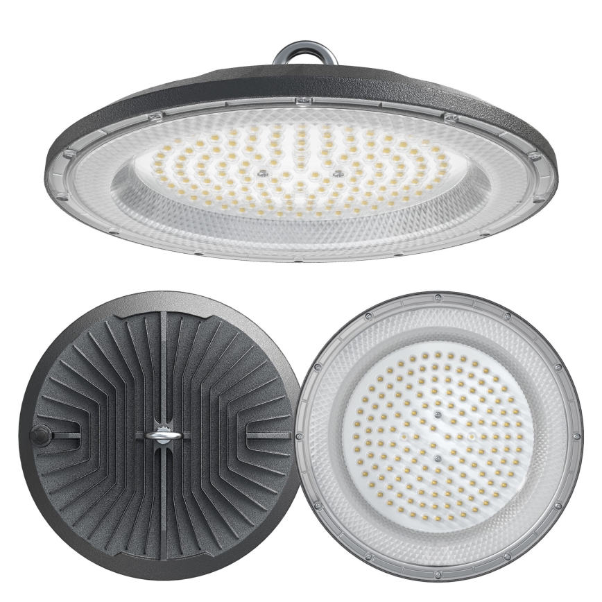 LED Zwaar technisch licht HIGHBAY LED/100W/230V 4500K IP65 grijs