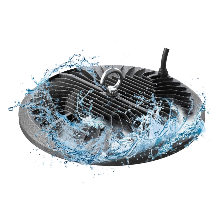 LED Zwaar technisch licht HIGHBAY LED/200W/230V 4500K IP65 grijs