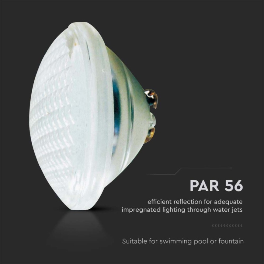 LED Zwembad lamp LED/25W/12V IP68 6500K