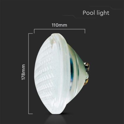 LED Zwembad lamp LED/25W/12V IP68 6500K