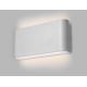 LED2 - LED Buiten wandlamp FLAT 2xLED/5W/230V IP65