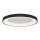 LED2 - LED dimbare plafondlamp BELLA LED/80W/230V 3000K/4000K zwart
