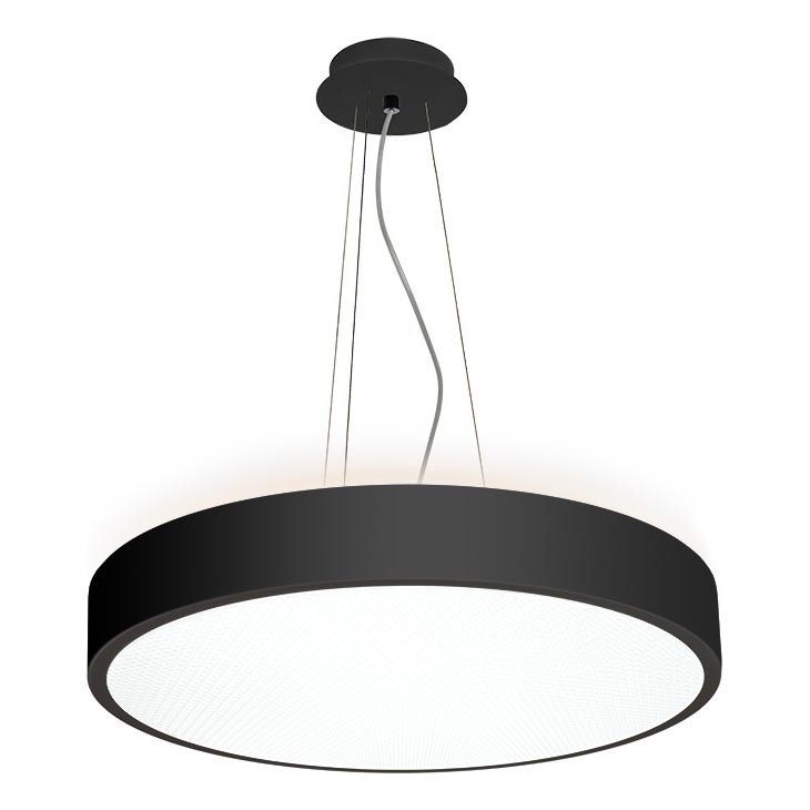 LED2 - LED Hanglamp aan een koord ROTO LED/48W/230V 2700K/3300K/4000K IP40 zwart diameter 40 cm