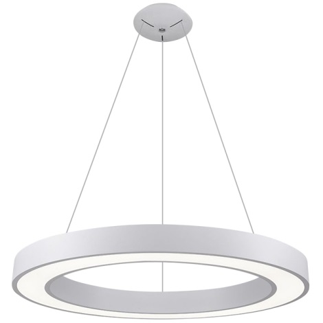 LED2 - LED Hanglamp aan een koord SATURN LED/80W/230V 3000K diameter 80 cm wit