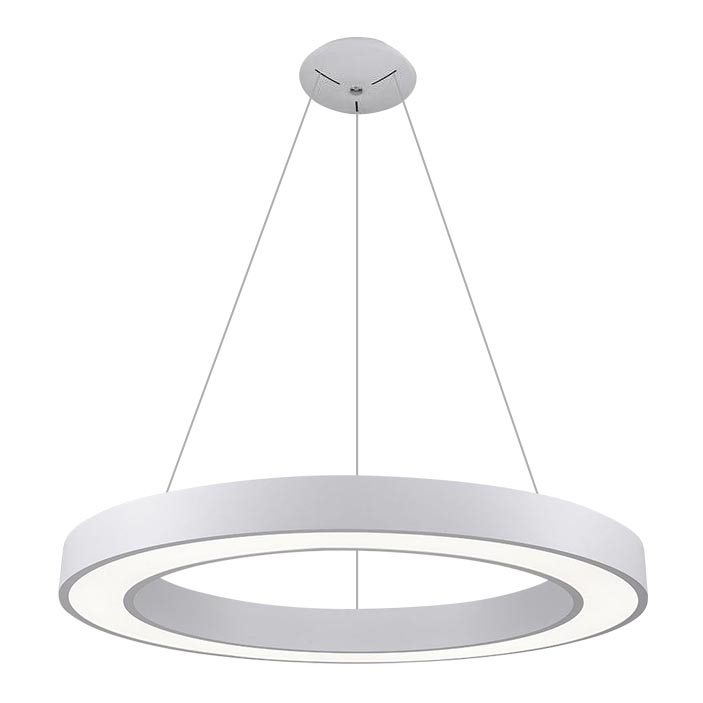 LED2 - LED Hanglamp aan een koord SATURN LED/80W/230V 3000K diameter 80 cm wit