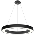 LED2 - LED Hanglamp aan een koord SATURN LED/80W/230V 3000K diameter 80 cm zwart