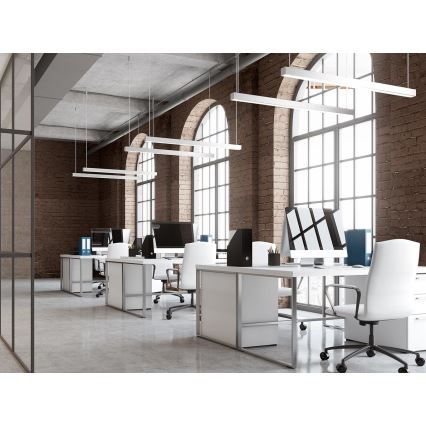 LED2 - LED-hanglamp aan kabel LINO LED/24W/230V 3000K/3500K/4000K 90 cm zwart