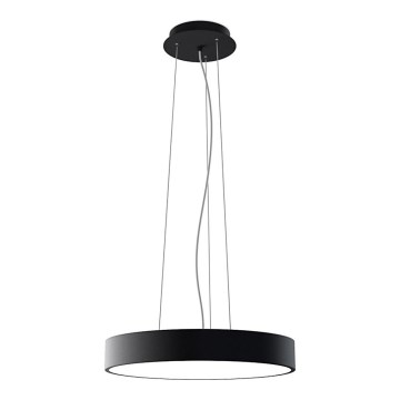 LED2 - LED Hanglamp aan kabel MONO SLIM LED/30W/230V 2700/3000K/4000K Ø 40 cm zwart