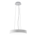 LED2 - LED hanglamp aan kabel MONO SLIM LED/30W/230V 3000K/4000K Ø 40 cm wit