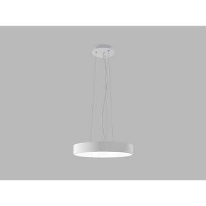 LED2 - LED hanglamp aan kabel MONO SLIM LED/30W/230V 3000K/4000K Ø 40 cm wit