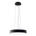 LED2 - LED-hanglamp aan kabel MONO SLIM LED/30W/230V 3000K/4000K Ø 40 cm zwart