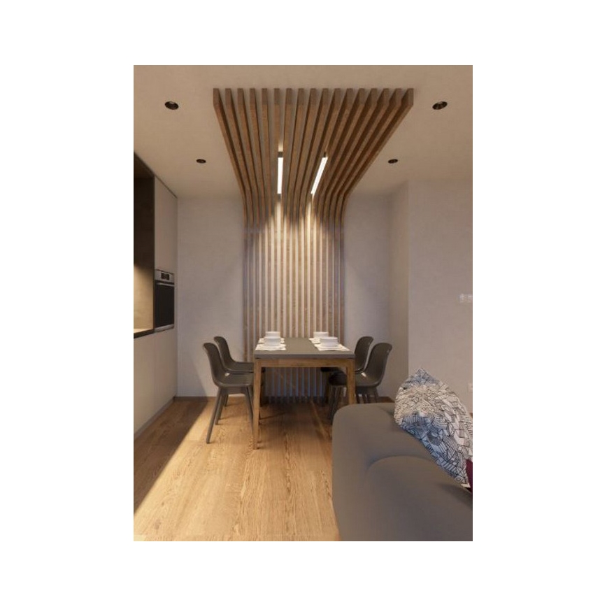 LED2 - LED Inbouwspot SPOT LED/9W/230V zwart IP44