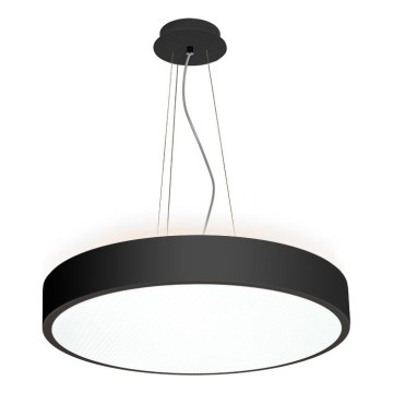 LED2 - LED-lampenkroon aan kabel ROTO LED/48W/230V 2700K/3300K/4000K IP40 zwart Ø 40 cm