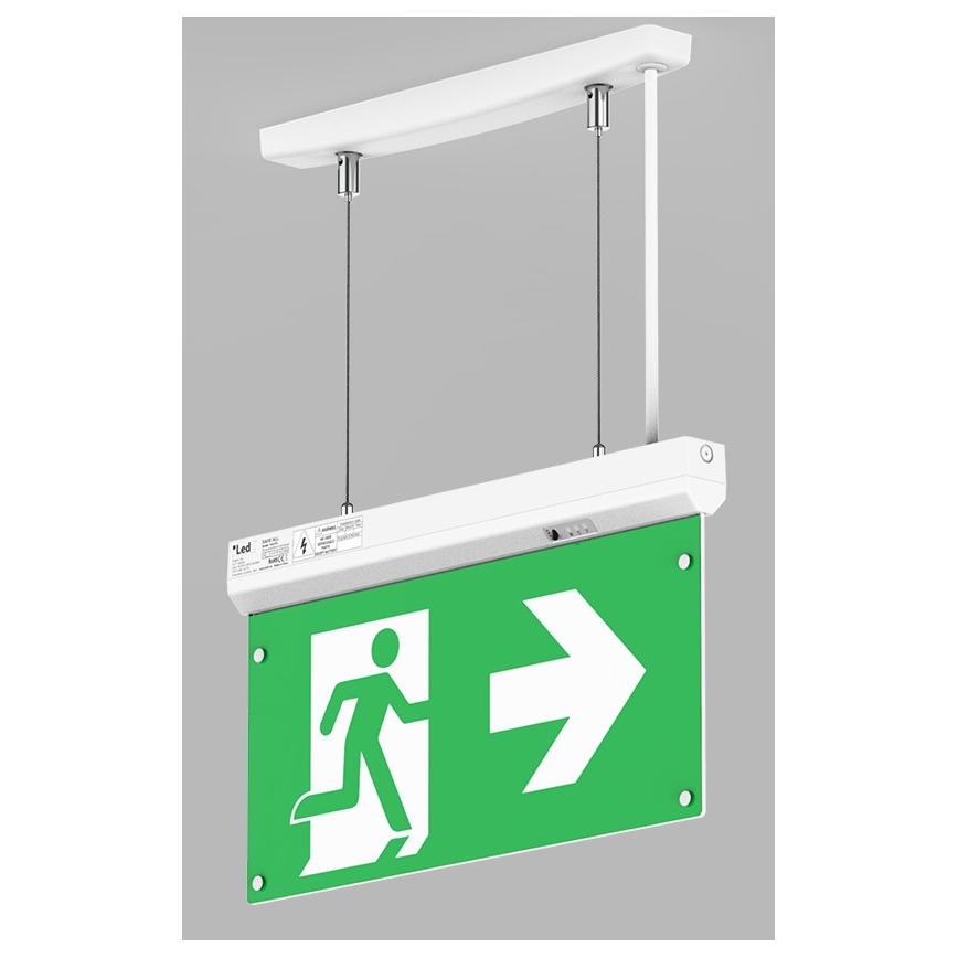 LED2 - LED Noodverlichting SAFE ALL LED/2W/3.6V 6000K IP40