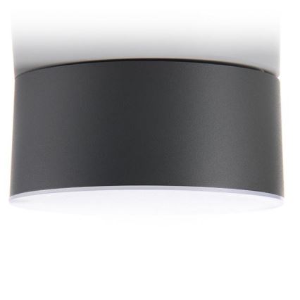 LED2 - LED Plafond Lamp BUTTON LED/17W/230V antraciet