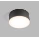 LED2 - LED Plafond Lamp BUTTON LED/17W/230V antraciet