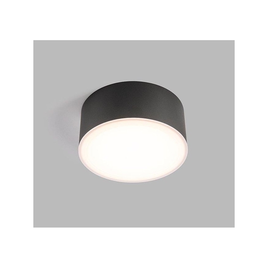 LED2 - LED Plafond Lamp BUTTON LED/17W/230V antraciet