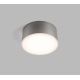 LED2 - LED Plafond Lamp BUTTON LED/17W/230V zilver