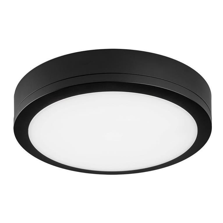 - LED Plafond Lamp voor met Sensor KERY LED/18W/230V zwart Lampenmanie