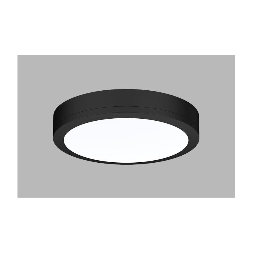 LED2 - LED Plafond Lamp voor buiten met Sensor KERY LED/18W/230V IP65 zwart