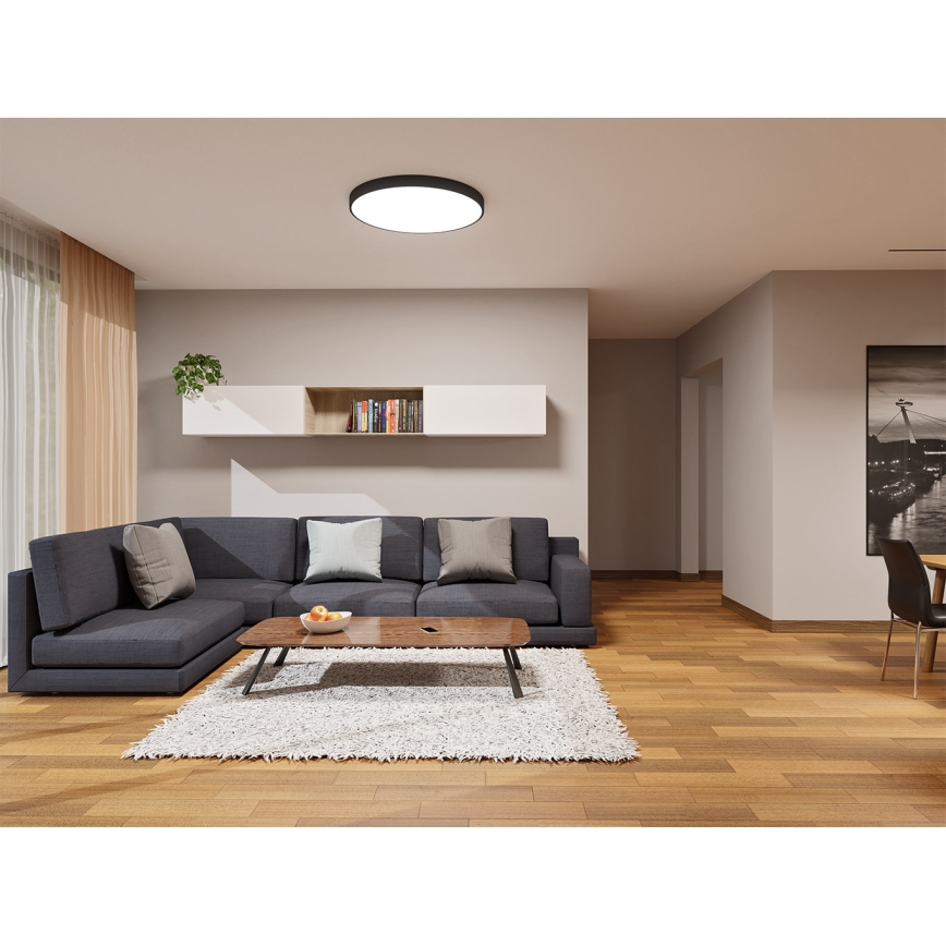 LED2 - LED Plafondlamp MONO LED/30W/230V 3000K/4000K zwart