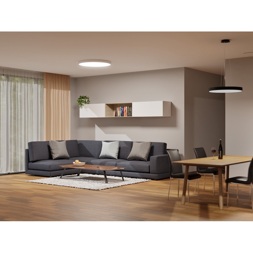LED2 - LED-plafondlamp MONO SLIM LED/30W/230V 3000/4000K Ø 40 cm wit