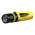 Ledlenser EX7 - Dimbare LED-zaklamp, 3xAA, IP68, 200 lm, geel