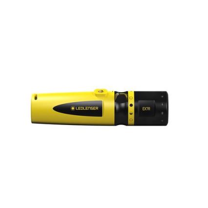Ledlenser EX7R - Dimbare oplaadbare LED-zaklamp LED/3250 mAh IP68 220 lm 45 h geel