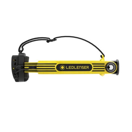 Ledlenser EXH6R - dimbare oplaadbare LED-hoofdlamp LED/1900 mAh IP68 250 lm 15 uur geel
