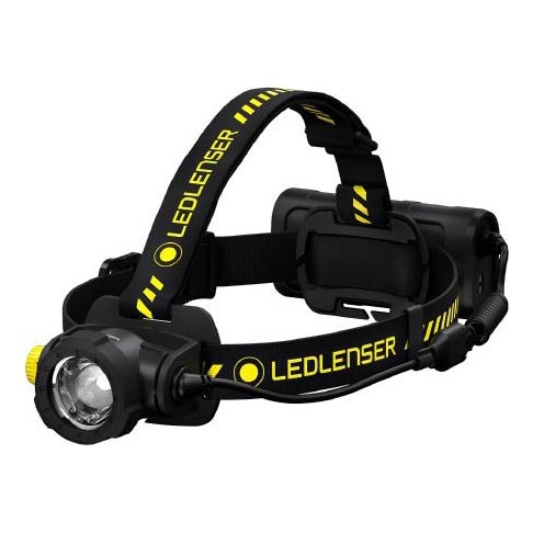 Ledlenser H15R WORK - Dimbare, oplaadbare LED-hoofdlamp LED/4800 mAh IP67 2500 lm 70 h zwart
