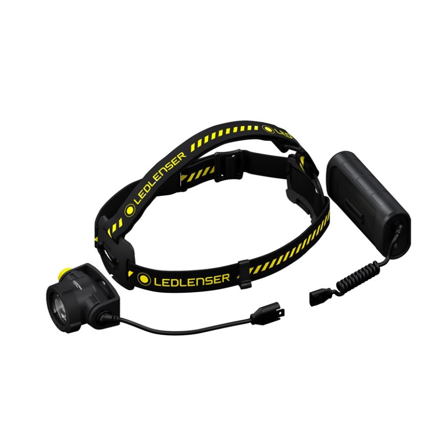 Ledlenser H15R WORK - Dimbare, oplaadbare LED-hoofdlamp LED/4800 mAh IP67 2500 lm 70 h zwart