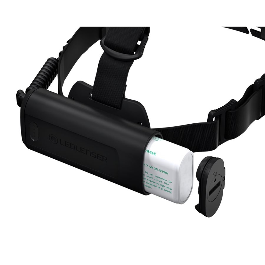 Ledlenser H19R CORE - dimbare oplaadbare LED-hoofdlamp LED/4800 mAh IP67 3500 lm 20 h zwart