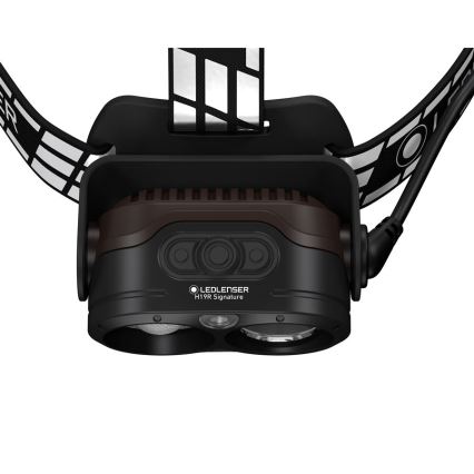 Ledlenser H19R SIGNATURE - dimbare oplaadbare LED-hoofdlamp LED/4800 mAh IP68 4000 lm 20 uur zwart