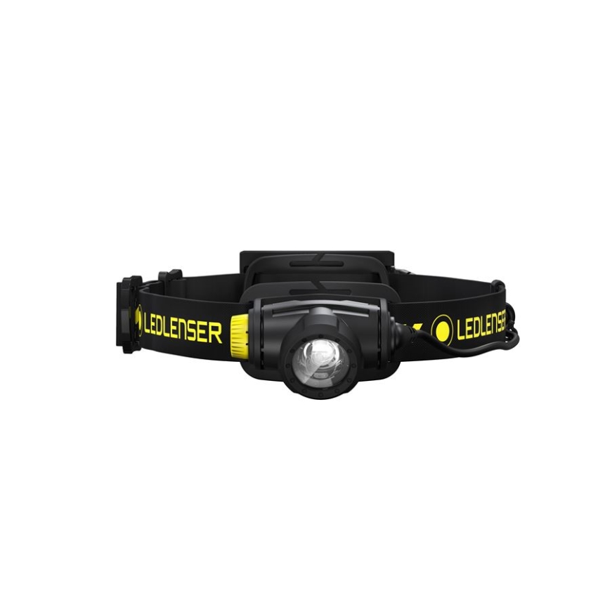 Ledlenser H5R WORK - Dimbare oplaadbare LED-hoofdlamp 1800 mAh IP67 500 lm 45 h zwart