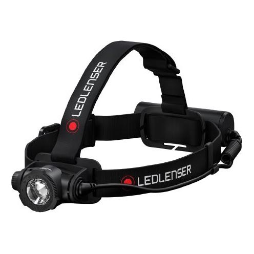 Ledlenser H7R CORE - dimbare oplaadbare LED-hoofdlamp, 4800 mAh, IP67, 1000 lm, 65 h, zwart