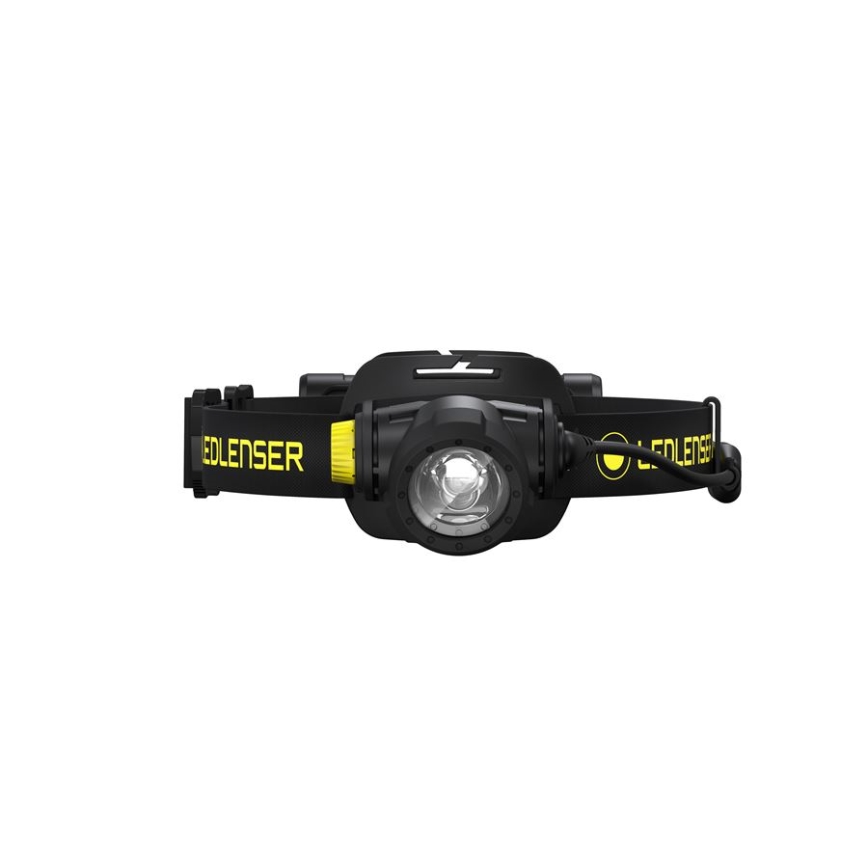 Ledlenser H7R WORK - dimbare oplaadbare LED-hoofdlamp, 4800 mAh, IP67, 1000 lm, 60 h, zwart