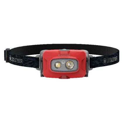 Ledlenser HF4R Core - Dimbare oplaadbare LED-hoofdlamp LED/1000 mAh IP68 500 lm 35 uur rood