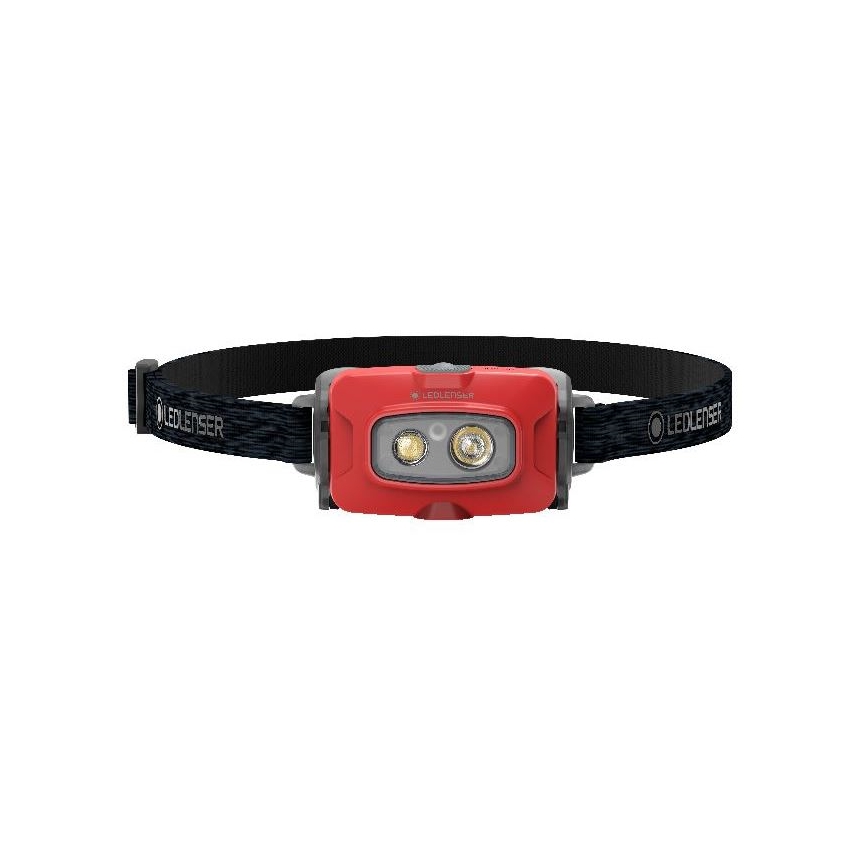 Ledlenser HF4R Core - Dimbare oplaadbare LED-hoofdlamp LED/1000 mAh IP68 500 lm 35 uur rood