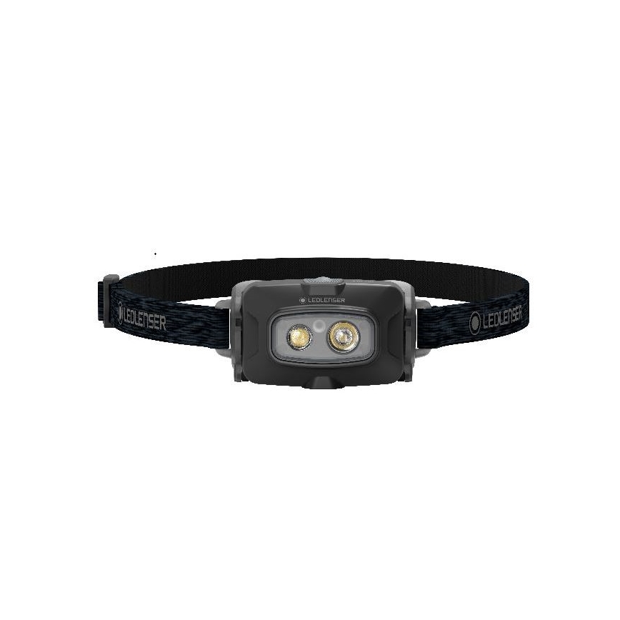 Ledlenser HF4R Core - dimbare oplaadbare LED-hoofdlamp, 1000 mAh, IP68, 500 lm, 35 h, zwart